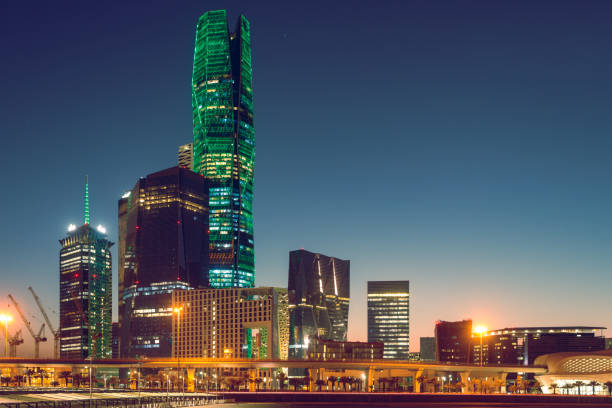 pp King Abdullah Financial District (KAFD) in Riyadh, Saudi Arabia, is a multi-use financial hub, known for its global business offices and contemporary residences. It’s a key part of the government’s plan to transform Riyadh into a major regional and ultimately global financial center, reflecting the ambitions of Vision 2030